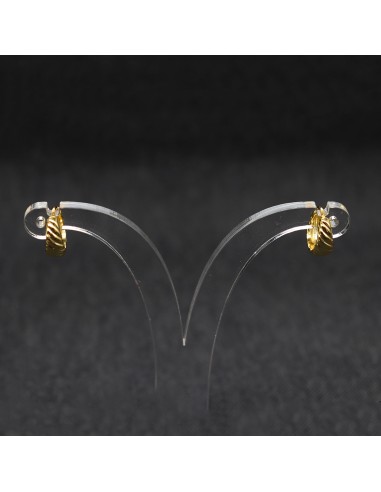 GOLD PLATED HOOP EARRINGS