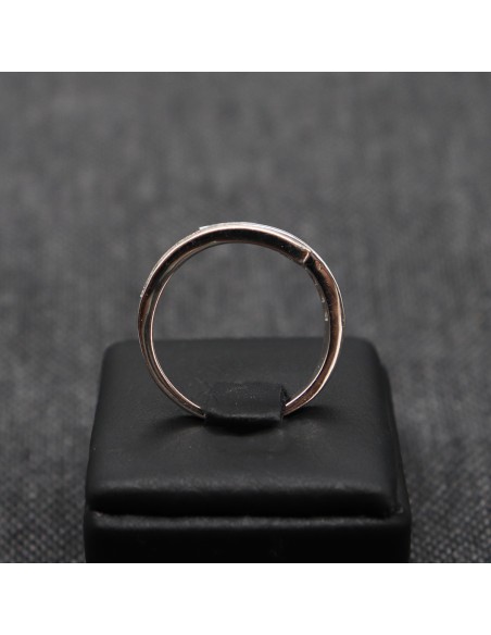 SILVER RING WITH ZIRCONIA