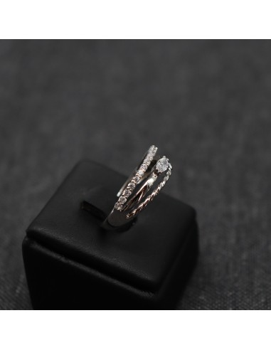 SILVER RING WITH ZIRCONIA