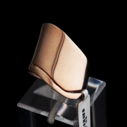 chevalier ring in silver plated with pink platinum 2