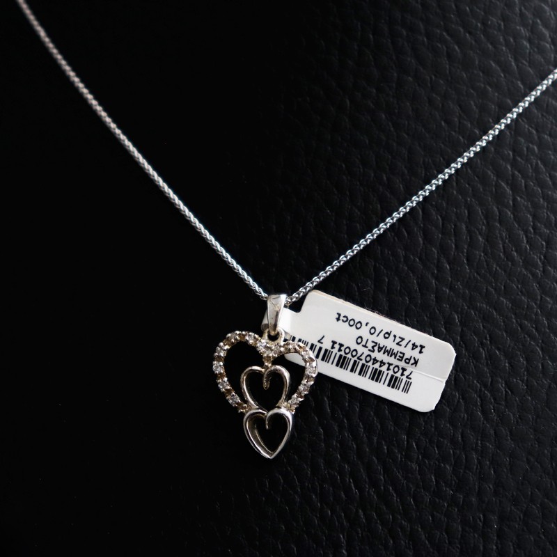 necklace of three hearts