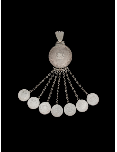 traditional jewelry of Crete : men's pectoral chain code: Α1