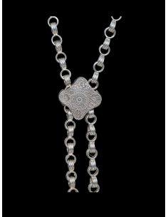 traditional jewelry of Crete : men's pectoral chain code: Α1 2