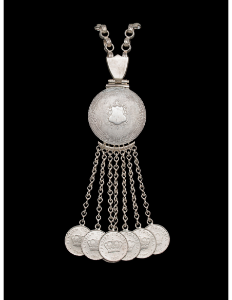 traditional jewelry of Crete : men's pectoral chain code: Α1