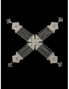 pectoral jewel for fustanella or sarakatsans