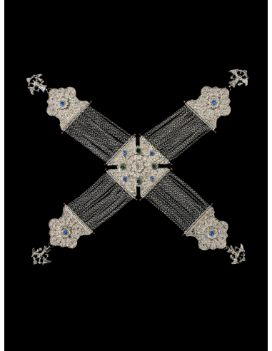 pectoral jewel for fustanella or sarakatsans