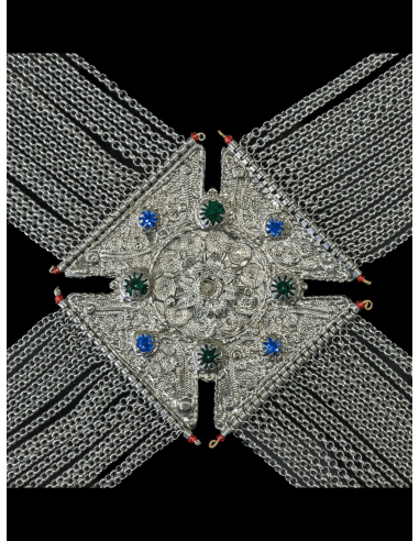 pectoral jewel for fustanella or sarakatsans