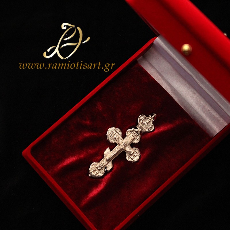 pectoral cross silver reliquary small MATERIAL SILVER Color natural silver YOUR BUDJET 150-300 EURO