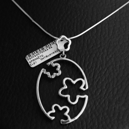 daisy-shaped jewelry set