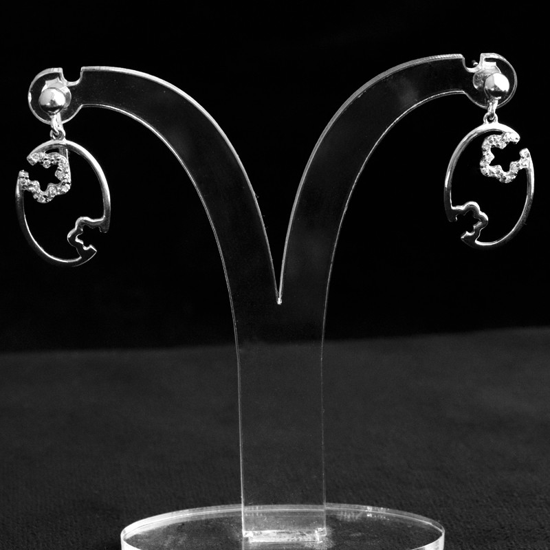 daisy-shaped jewelry set