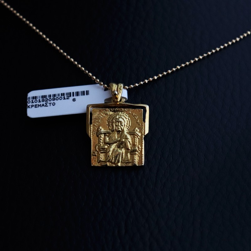 Constantine gilded Jesus Christ