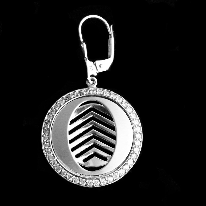 σετ κολιε και σκουλαρικια με πετρες ζιργκον