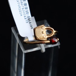 children's ring with cubic zirconia stone 2