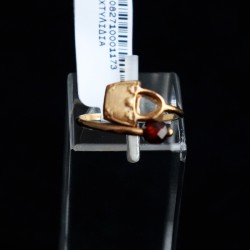 children's ring with cubic zirconia stone