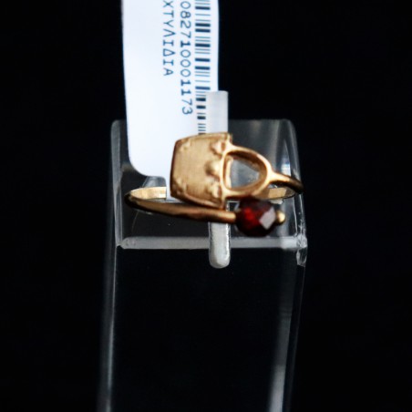 δαχτυλιδι παιδικο με πετρα ζιργκον